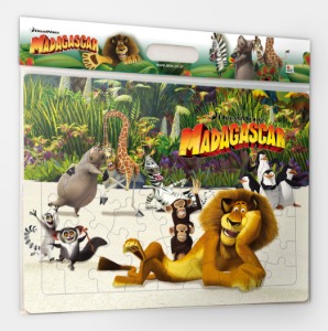 마다가스카 친구들 [판퍼즐] 80피스 AL80-160
